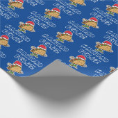 Feliz Navidad Weihnachten Geschenkpapier (Ecke)