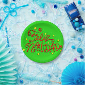 Feliz Navidad Weihnachten-Teller Pappteller (Party)