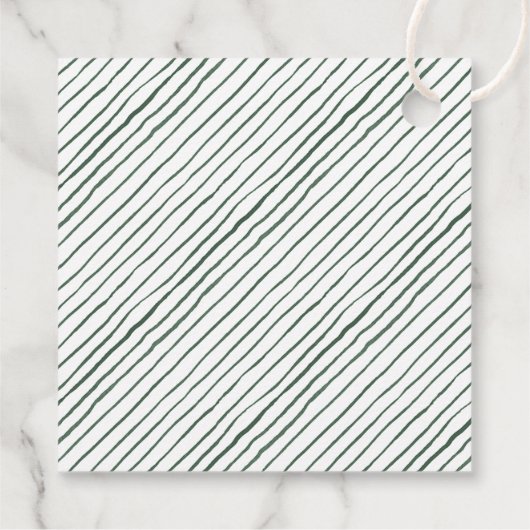 Feliz Navidad | Weihnachts-Weihnachtsgeschenke Tag Geschenkanhänger (Rückseite)