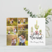 Feliz Navidad | Weihnachtsfoto Collage (Stehend Vorderseite)