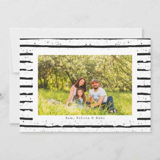 Feliz Navidad | Weihnachtsfoto Collage (Rückseite)