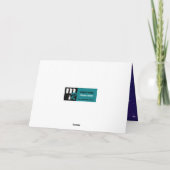 Feliz Navidad. Weihnachtskarten auf Spanisch Feiertagskarte (Rückseite)