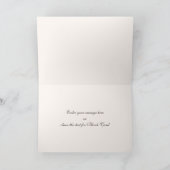 Feliz Navidad. Weihnachtskarten auf Spanisch Feiertagskarte (Innenseite)