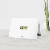 Feliz Navidad. Weihnachtskarten auf Spanisch Feiertagskarte (Rückseite)