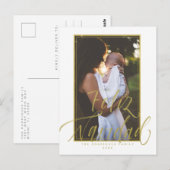 Feliz Navidad Weißes Foto Weihnachten Postkarte (Vorne/Hinten)