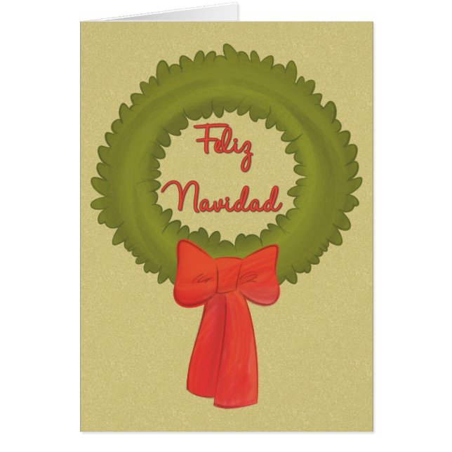 Feliz Navidad Wreath (Vorne)
