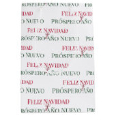 Feliz Navidad y Prospero Año Nuevo Mittlere Geschenktüte (Vorderseite)