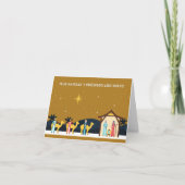 Feliz Navidad y próspero Año Nuevo, Spanisch Karte (Vorderseite)