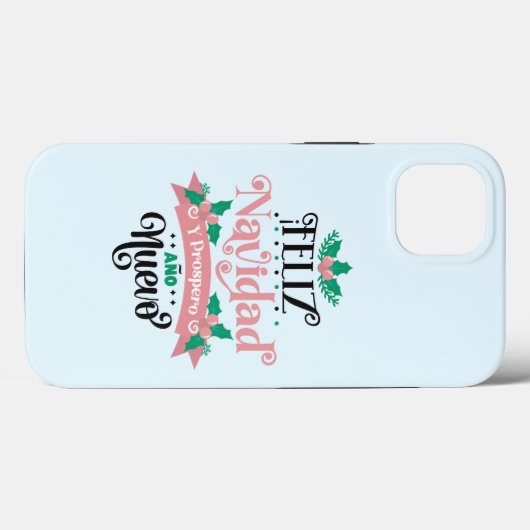 Feliz navidad y wohlhabend ano nuevo Weihnachten Case-Mate iPhone Hülle (Rückseite (Horizontal))