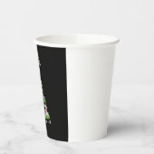 Feliz Navidog Christmas Dog T-Shirt, Funny Cute Xm Pappbecher (Links)