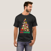 Feliz Navidog Feliz Navidad Christmas Boxer Dog T-Shirt (Vorne ganz)