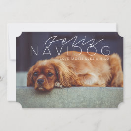 Feliz Navidog | FOTO Feiertagskarte