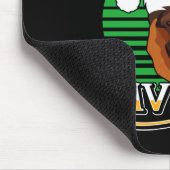 Feliz Navidog German Shepherd Dog Holiday Merry Ch Mousepad (Ecke)