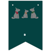 Feliz Navidog, Spanisches Weihnachtsfest-Party Wimpelkette (Erste Fahne)