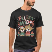 Feliz Navidog T-Shirt (Vorderseite)