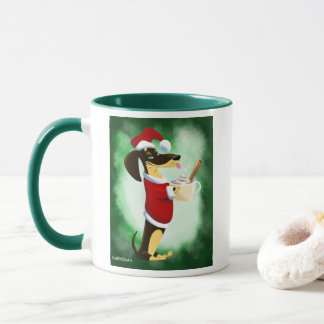 FELIZ NOGGY DOG by Jeff Willis Art Tasse