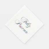 Feliz Pascua Napkins Serviette (Ecke)