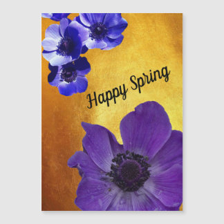 Feliz Primavera Magnetkarte