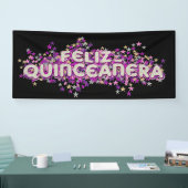 Feliz Quinceanera Banner (Messe)