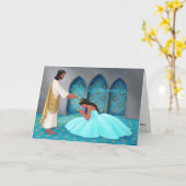 "Feliz Quinceñera." Grußkarte Karte (Gelbe Blume)