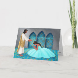 "Feliz Quinceñera." Grußkarte Karte