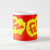 Feliz-Tasse Jumbo-Tasse (Vorderseite)