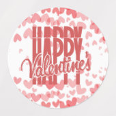 feliz Valentin variadas Etiketten (Design 1)
