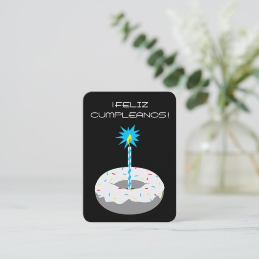 Feliz Visitenkarte (Stehend Vorderseite)