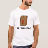 Fell, Falke, Fell! T-Shirt (Vorderseite)