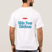Fell H5N1 Ihre Hühner T-Shirt (Rückseite)