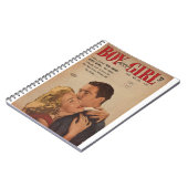 Fell in Liebe - Romantisches Comic Buch - Retro Co (Linke Seite)