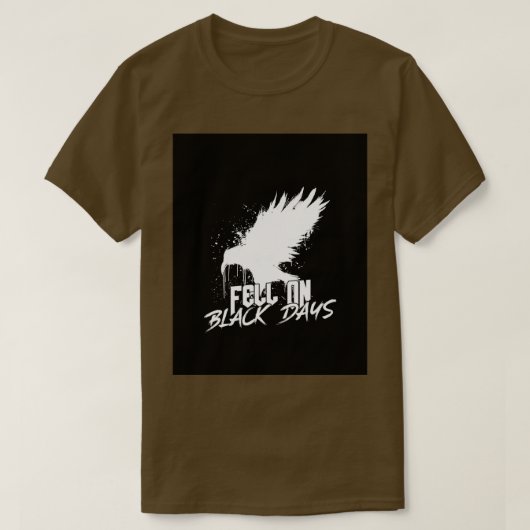 Fell On Black Days Graphic T-Shirt (Design vorne)