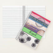 Fell Top Fantasy, Aquarellkunst, Ihr Name Notizblock (Innen)