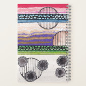 Fell Top Fantasy, Aquarellkunst, Ihr Name Notizblock (Rückseite)