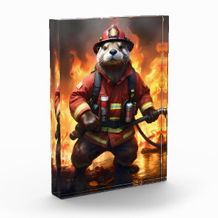 **"Fell und Flammen: Das Rückbrennen des Otter-Feu Fotoblock
