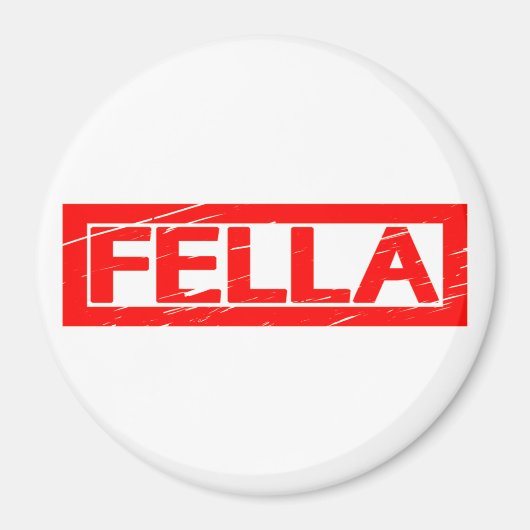 Fella Briefmarke Magnet (Vorne)