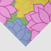 Felle Seidenpapier (Detail)