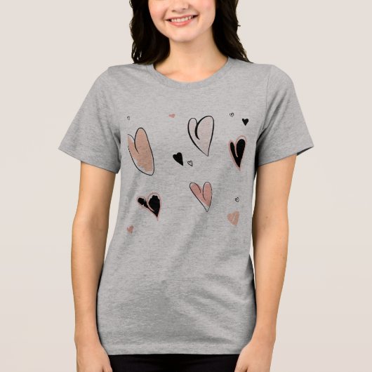Felle Tri-Blend Shirt (Vorderseite)