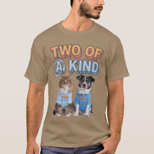 Fellfreunde und Pawfact-Paar-Geschenk T-Shirt