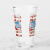 Felliger und heller Weihnachten Glas (Rechts)