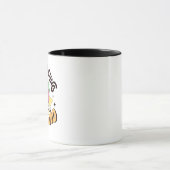 Felling Berry Good Positive Retro Design Tasse (Zentrum)