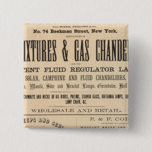 Fellows, Hoffman und Unternehmen Button (Vorderseite)