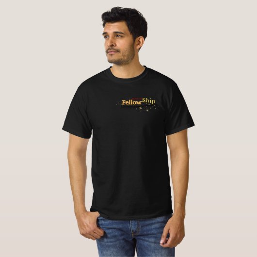 Fellowship ( Apg 2 : 42 ) Männertrikot T-Shirt (Vorne ganz)