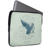 Fellowship Elven Brooch Quote Graphic Laptopschutzhülle (Vorne Rechts)