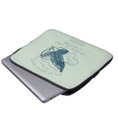 Fellowship Elven Brooch Quote Graphic Laptopschutzhülle (Vorne Knopf)