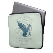 Fellowship Elven Brooch Quote Graphic Laptopschutzhülle (Vorderseite Links)