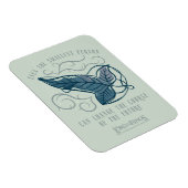 Fellowship Elven Brooch Quote Graphic Magnet (Rechte Seite)