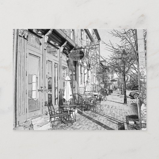 Fells Point Postkarte (Vorderseite)