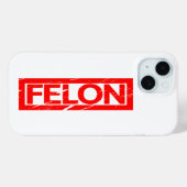 Felon Briefmarke Case-Mate iPhone Hülle (Rückseite (Horizontal))