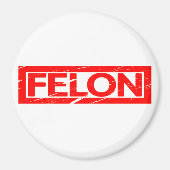 Felon Briefmarke Magnet (Vorne)